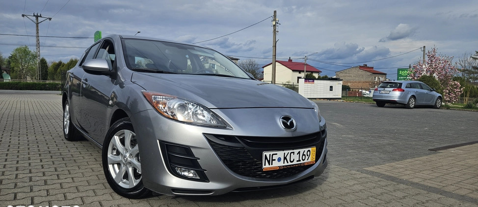 Mazda 3 cena 20000 przebieg: 189421, rok produkcji 2009 z Poręba małe 67